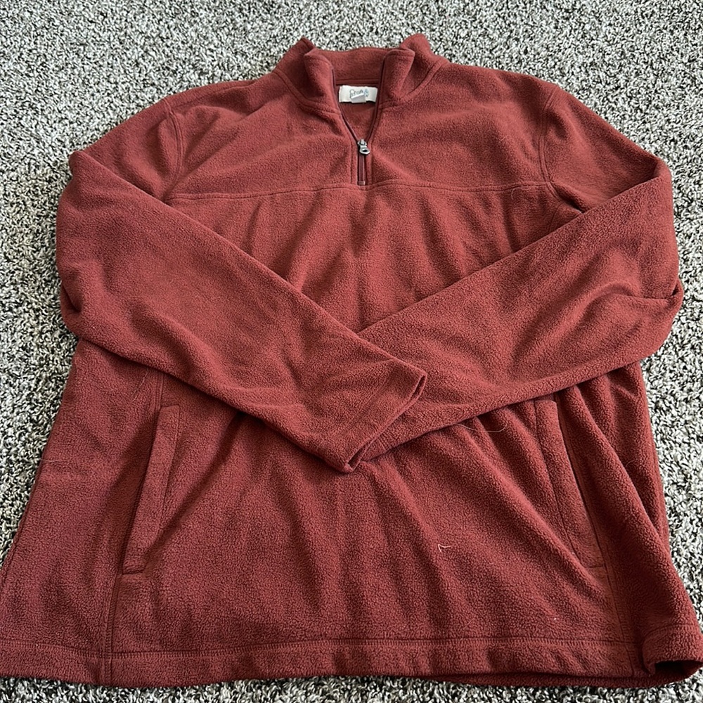 Men’s Croft & Barrow Quarter Zip Sweater Size L